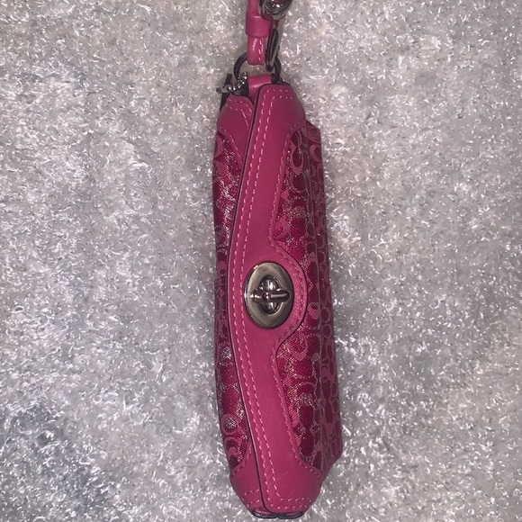 Coach Glitter Letter Clutch Purse - Picture 6 of 11